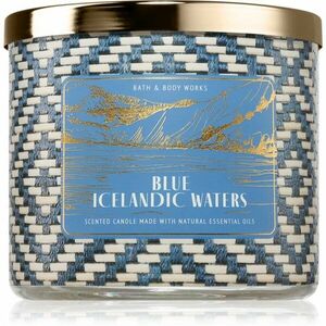 Bath & Body Works Blue Icelandic Waters vonná svíčka 411 g obraz