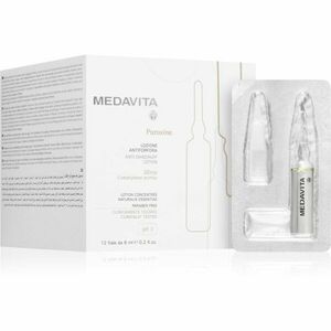 Medavita Puroxine Anti-Dandruff Lotion sérum na vlasovou pokožku proti lupům 12x6 ml obraz