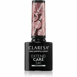 Claresa Extend Care 5 in 1 Provita podkladový lak pro gelové nehty s regeneračním účinkem odstín #4 5 g obraz