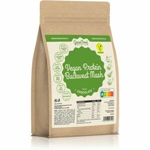 GreenFood Nutrition Vegan Protein Buckwheat Mash pohanková kaše s proteinem příchuť Chocolate 500 g obraz