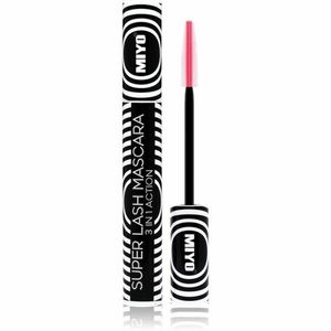 Miyo Super Lash 3 in 1 Action řasenka pro prodloužení, natočení a objem odstín Black 10 ml obraz