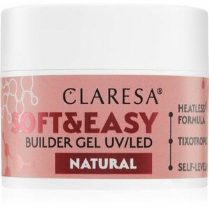 Claresa Soft&Easy Builder Gel podkladový gel na nehty odstín Natural 12 g obraz