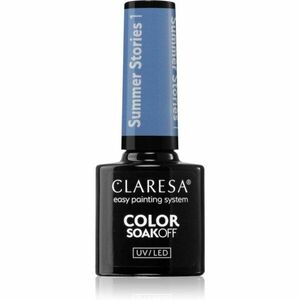 Claresa SoakOff UV/LED Color Summer Stories gelový lak na nehty odstín 1 5 g obraz