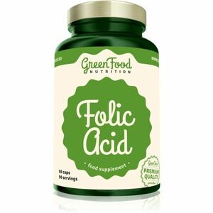 GreenFood Nutrition Folic Acid kapsle s kyselinou listovou 90 cps obraz