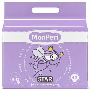 MonPeri Star Size L jednorázové pleny 8-13 kg 32 kg obraz