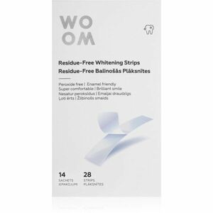 WOOM Residue-Free Whitening Strips bělicí zubní pásky 28 ks obraz