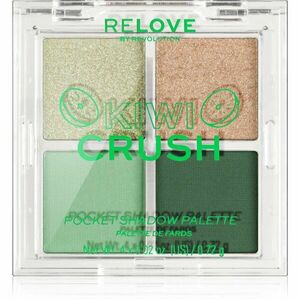 Revolution Relove Pocket Palette paletka očních stínů odstín Kiwi Crush 4x0.72 g obraz