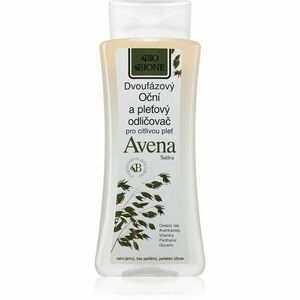 Bione Cosmetics Avena Sativa dvoufázový odličovač na obličej a oči 255 ml obraz