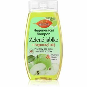 Bione Cosmetics Green Apple + Argan Oil regenerační šampon 260 ml obraz