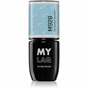 MYLAQ UV Gel Polish My Promise gelový lak na nehty odstín My Bluish Promise 5 ml obraz