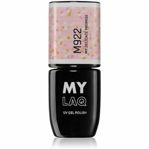 MYLAQ UV Gel Polish My Promise gelový lak na nehty odstín My Delicate Promise 5 ml obraz