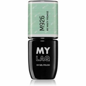 MYLAQ UV Gel Polish My Promise gelový lak na nehty odstín My Minty Promise 5 ml obraz