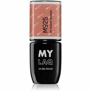 MYLAQ UV Gel Polish My Promise gelový lak na nehty odstín My Peachy Promise 5 ml obraz