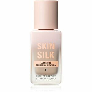 Makeup Revolution Skin Silk Serum Foundation lehký make-up s rozjasňujícím účinkem odstín F1 23 ml obraz