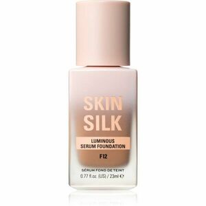 Makeup Revolution Skin Silk Serum Foundation lehký make-up s rozjasňujícím účinkem odstín F12 23 ml obraz