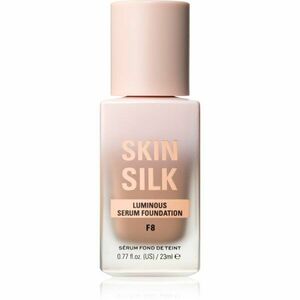 Makeup Revolution Skin Silk Serum Foundation lehký make-up s rozjasňujícím účinkem odstín F8 23 ml obraz