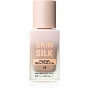 Makeup Revolution Skin Silk Serum Foundation lehký make-up s rozjasňujícím účinkem odstín F3 23 ml obraz