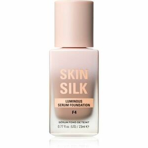 Makeup Revolution Skin Silk Serum Foundation lehký make-up s rozjasňujícím účinkem odstín F4 23 ml obraz