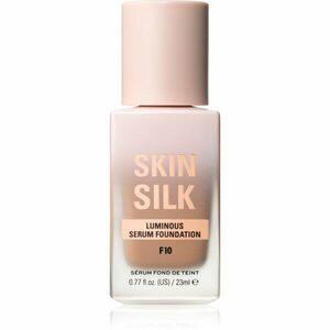 Makeup Revolution Skin Silk Serum Foundation lehký make-up s rozjasňujícím účinkem odstín F10 23 ml obraz