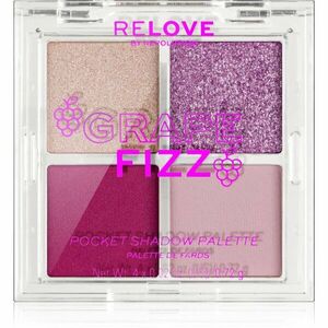 Revolution Relove Pocket Palette paletka očních stínů odstín Grape Fizz 4x0.72 g obraz