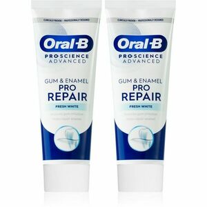 Oral B Gum & Enamel Repair Gentle Whitening jemná bělicí zubní pasta 2x75 ml obraz