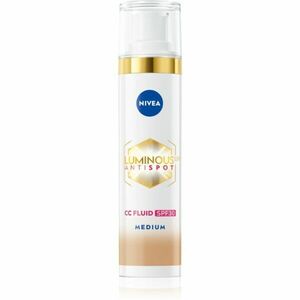 NIVEA Luminous 630 Anti Spot rozjasňující CC krém SPF 30 odstín Medium 40 ml obraz