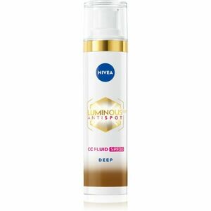 NIVEA Luminous 630 Anti Spot rozjasňující CC krém SPF 30 odstín Deep 40 ml obraz