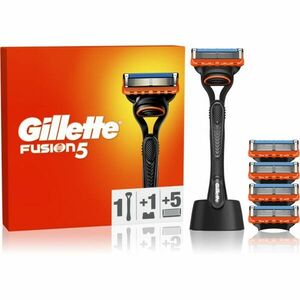 Gillette Fusion5 holicí strojek se stojánkem + náhradní břity 5 ks obraz