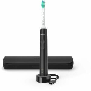 Philips Sonicare 3100 HX3673/14 sonický elektrický zubní kartáček Black 1 ks obraz