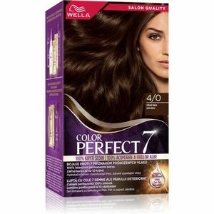 Wella Color Perfect barva na vlasy odstín 4/0 Medium Brown 1 ks obraz