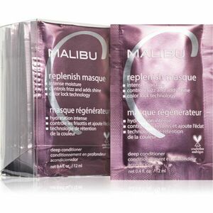 Malibu C Replenish Masque obnovující maska na vlasy 12x12 ml obraz