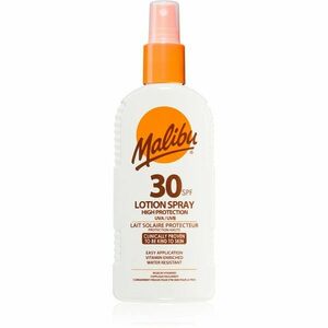 Malibu Lotion Spray High Protection sprej na opalování SPF 30 200 ml obraz