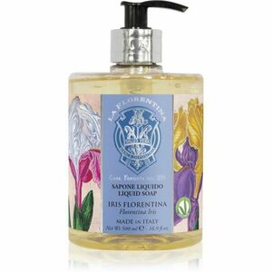 La Florentina Florentina Iris Liquid Soap přírodní tekuté mýdlo na ruce s vůní květin 500 ml obraz