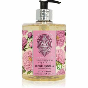 La Florentina Arboreal Peony Liquid Soap přírodní tekuté mýdlo na ruce pivoňka 500 ml obraz