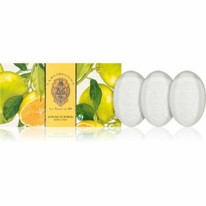 La Florentina Boboli Citrus Hand Soap sada tuhých mýdel citrus 3x150 g obraz