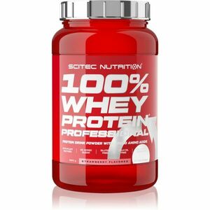 Scitec Nutrition 100% Whey Protein Professional syrovátkový protein s trávícími enzymy příchuť Strawberry 920 g obraz