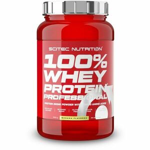 Scitec Nutrition 100% Whey Protein Professional syrovátkový protein s trávícími enzymy příchuť Banana 920 g obraz