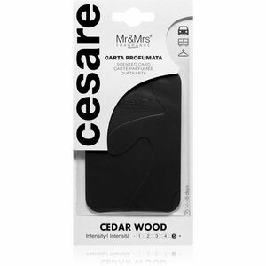 Mr & Mrs Fragrance Cesare Cedar Wood vonná karta 1 ks obraz