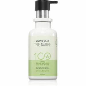 Vivian Gray True Nature Citrus & Bergamot vyživující tělové mléko 300 ml obraz