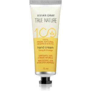 Vivian Gray True Nature Ylang & Orange hydratační krém na ruce 75 ml obraz