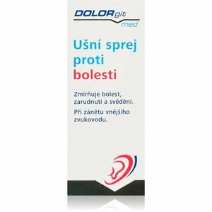 Dolorgit Ušní sprej proti bolesti sprej pro svědící a podrážděnou pokožku 20 ml obraz