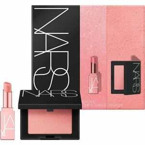 NARS MINI BLUSH & LIP BALM SET Limited Edition dárková sada Orgasm (na rty a tváře) odstín obraz