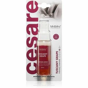 Mr & Mrs Fragrance Cesare Tuscany Grape osvěžovač vzduchu do auta 50 ml obraz