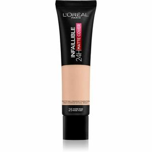 L’Oréal Paris Infallible 24H Matte Cover dlouhotrvající make-up s matným efektem 25 Rose Ivory 30 ml obraz