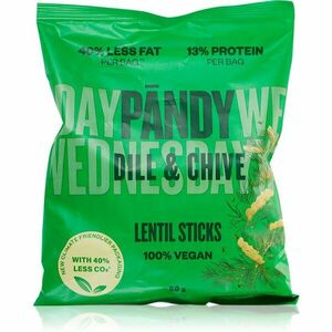 Pändy Lentil Sticks čočkové křupky příchuť Dill & Chive 50 g obraz