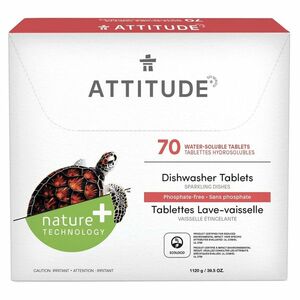 ATTITUDE Tablety do myčky bez fosfátů 70 dávek obraz