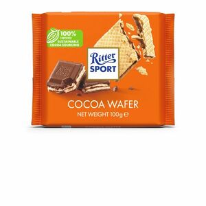 RITTER SPORT Mléčná čokoláda s oplatkou 100 g obraz