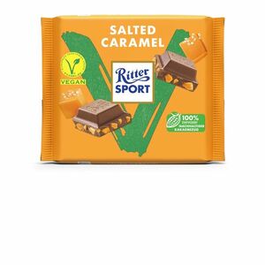 RITTER SPORT Čokoláda se slaným karamelem vegan 100 g obraz