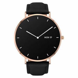 GARETT ELECTRONICS Smartwatch Verona zlatá černý řemínek chytré hodinky obraz