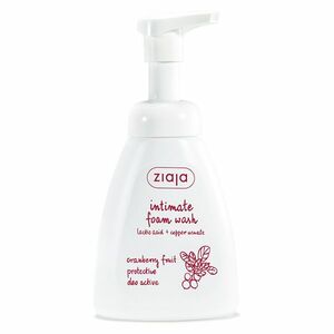 ZIAJA Pěna pro intimní hygienu Brusinky 250 ml obraz